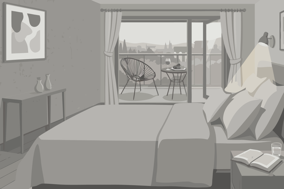 Casa Mobile con 3 Camere da Letto (6 Adulti + 1 Bambino)